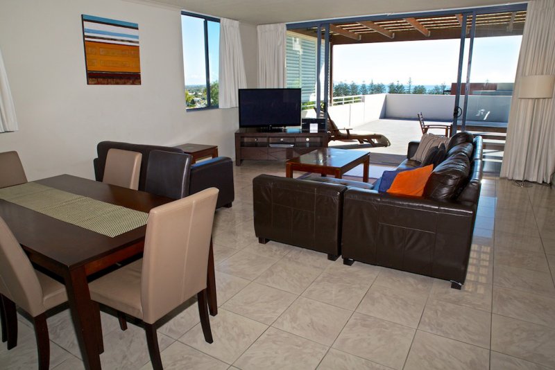 swell resort accommodation living area