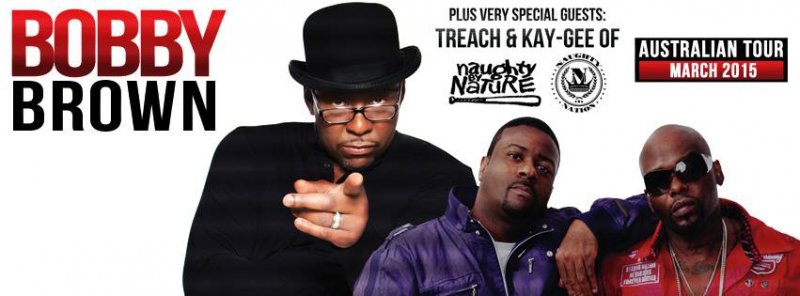 BOBBY BROWN AND NAUGHTY BY NATURE’S TREACH & KAY GEE
