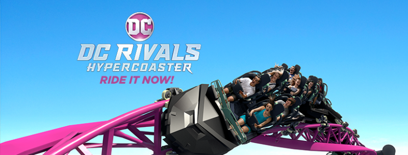 WARNER BROS. MOVIE WORLD’S MUCH ANTICIPATED DC RIVALS HYPERCOASTER IS HERE!